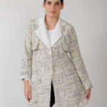 87_Collection Women's cream winter jacket