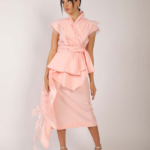 Mishkaat occasion pink set ( 2 pieces )